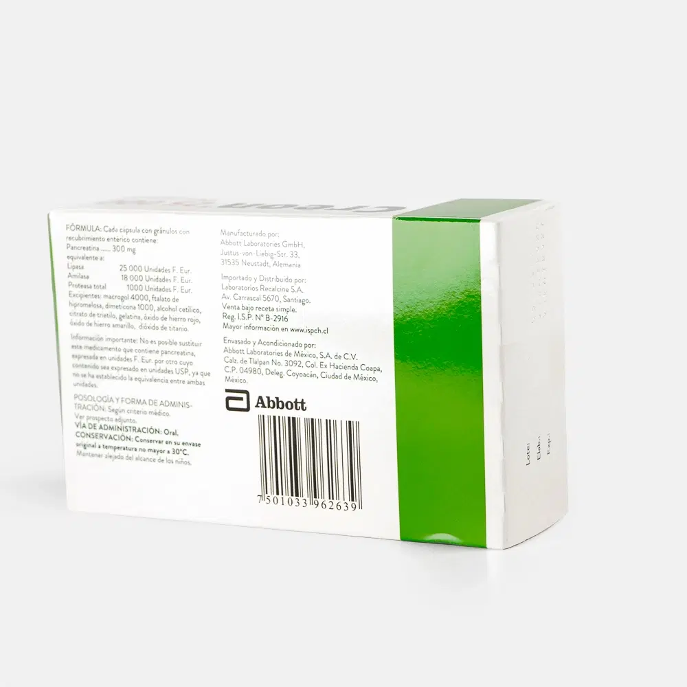 Creon 25000 300mg 50 Cap.Rec.Ent. – vista 2