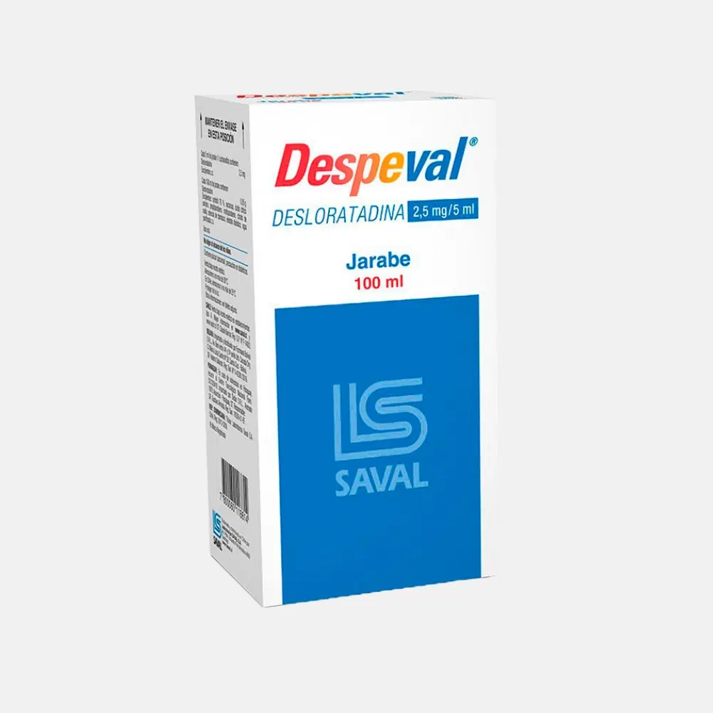 Despeval 2,5mg/5ml 100ml Jbe.