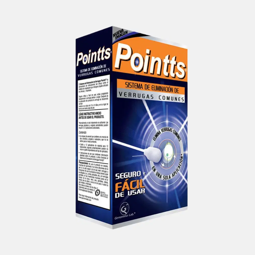 Pointts Sistema Eliminador Verrugas X12 Aplic.