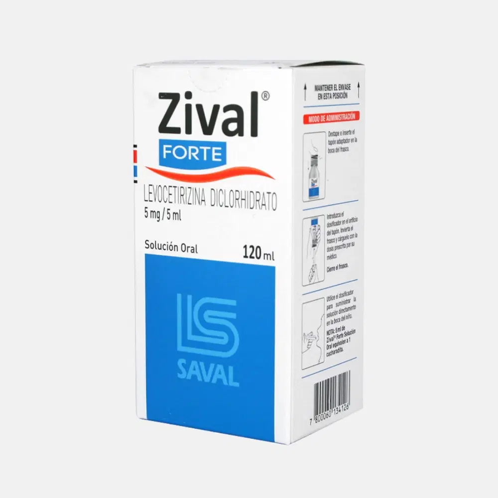Zival Forte 5mg/5ml 120ml Jbe.