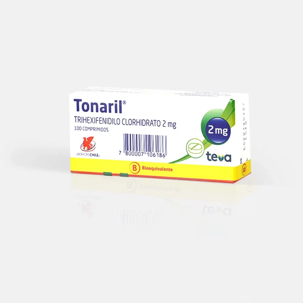 Tonaril 2mg 100 Comp. – vista 2