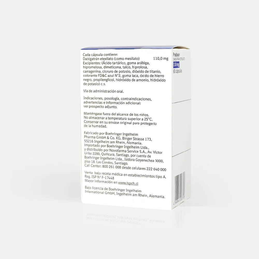Pradaxa 110mg 60 Cap. – vista 2