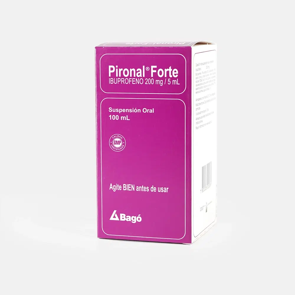 Pironal Forte 200mg/5ml 100ml Jbe. – vista 1