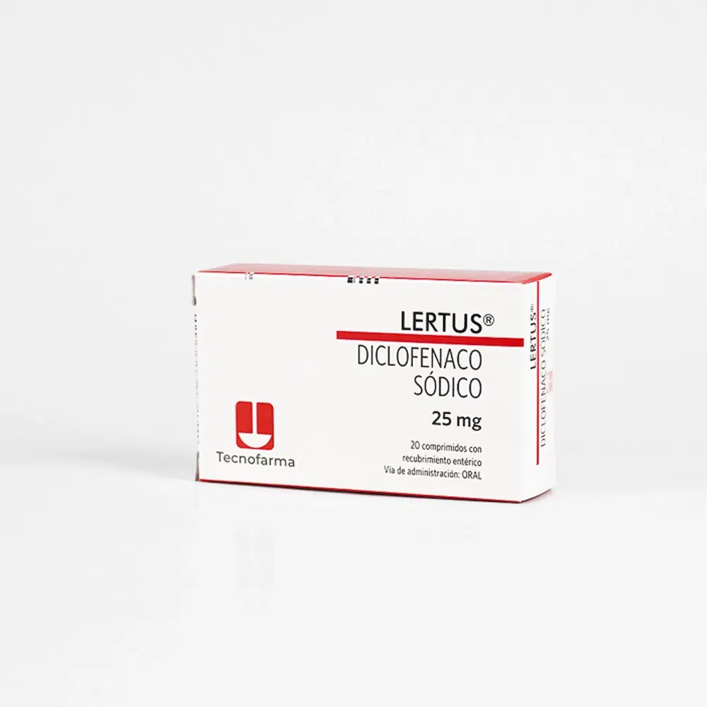 Lertus 25mg 20 Comp.Rec. – vista 1