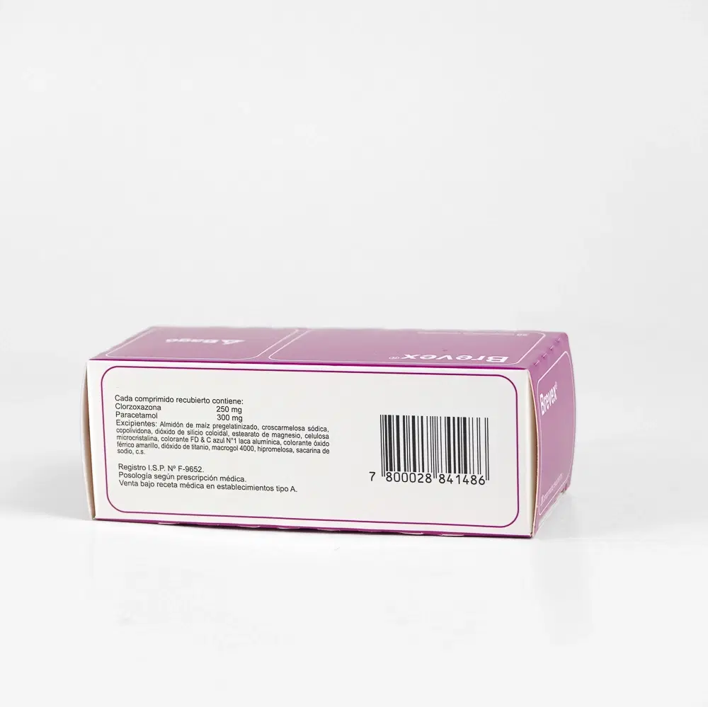 Brevex 250mg/300mg 20 Comp.Rec. – vista 2