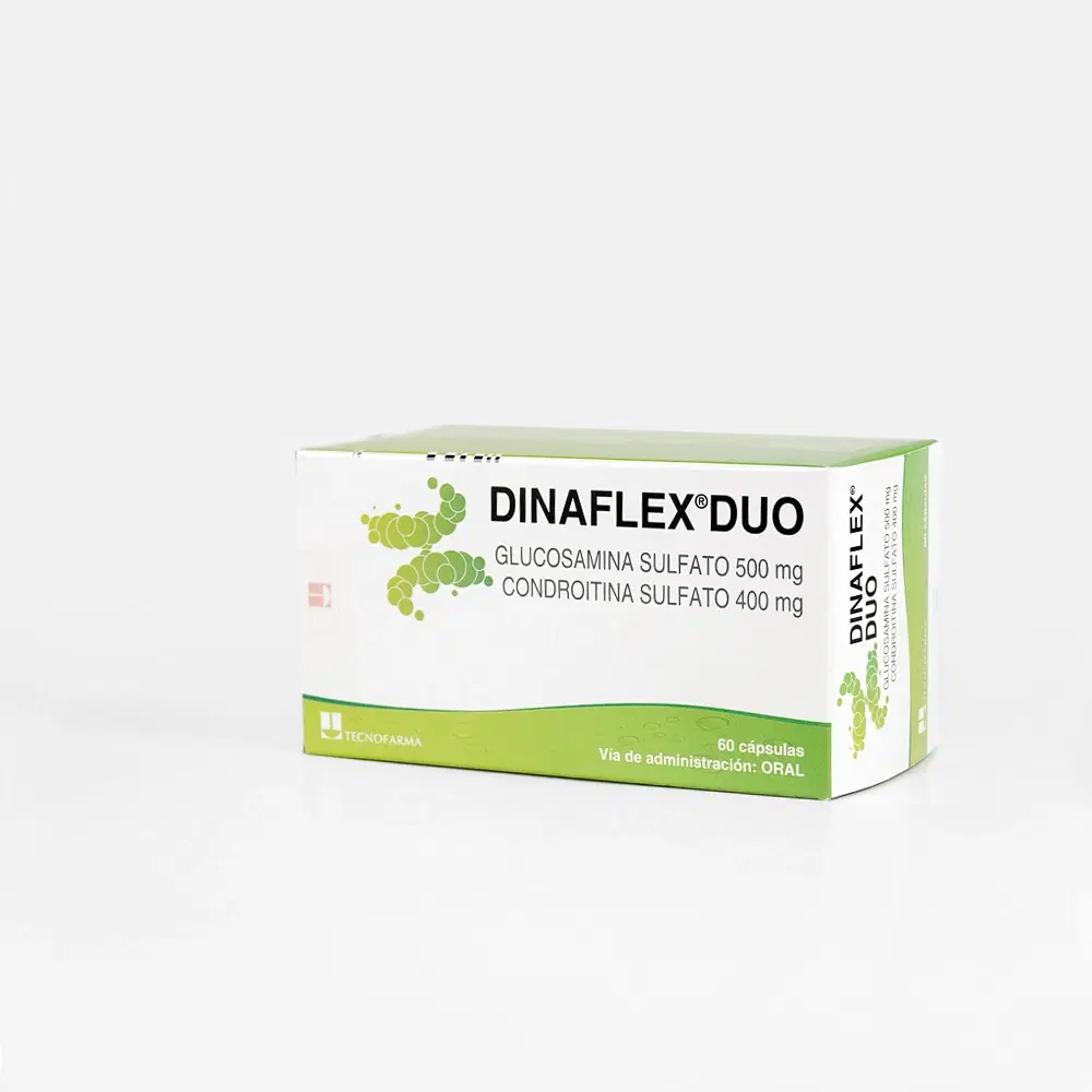 Dinaflex Duo Condroitina / Glucosamina 400 mg/500 mg 60 cápsulas – vista 2