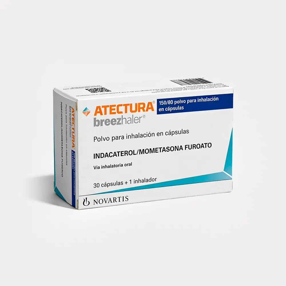 ATECTURA 150/80 MCG X 30 CÁP