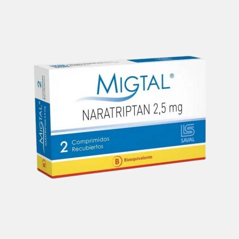 Migtal 2,5mg 2 Comp.