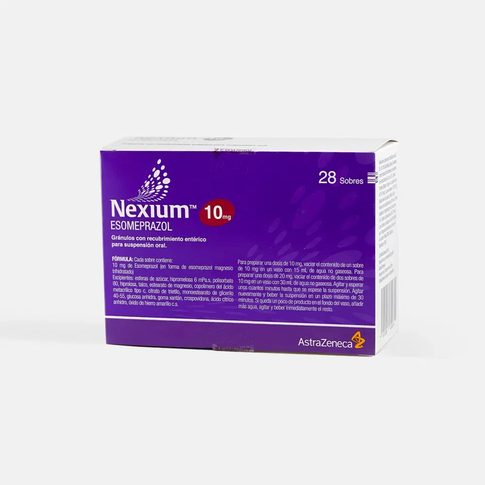 Nexium 10mg 28 Sobres – vista 1
