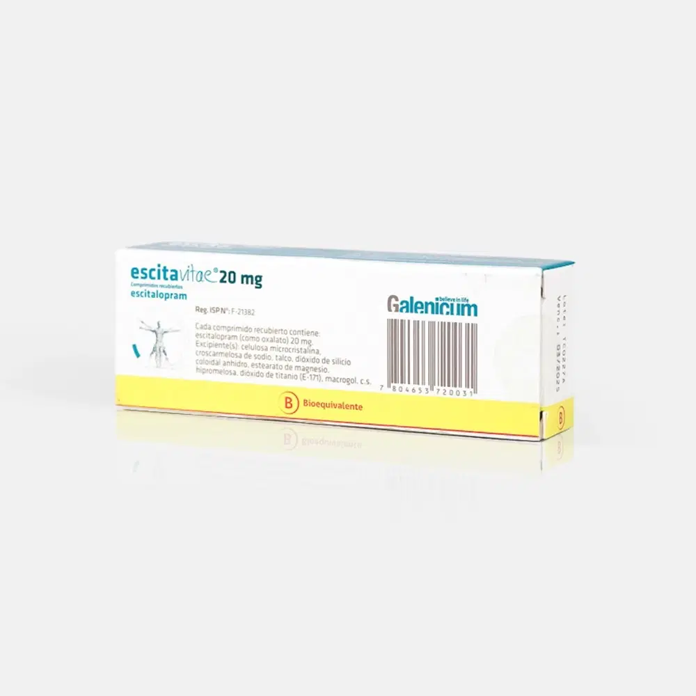 Escitavitae 20mg 28 Comp.Rec. – vista 2