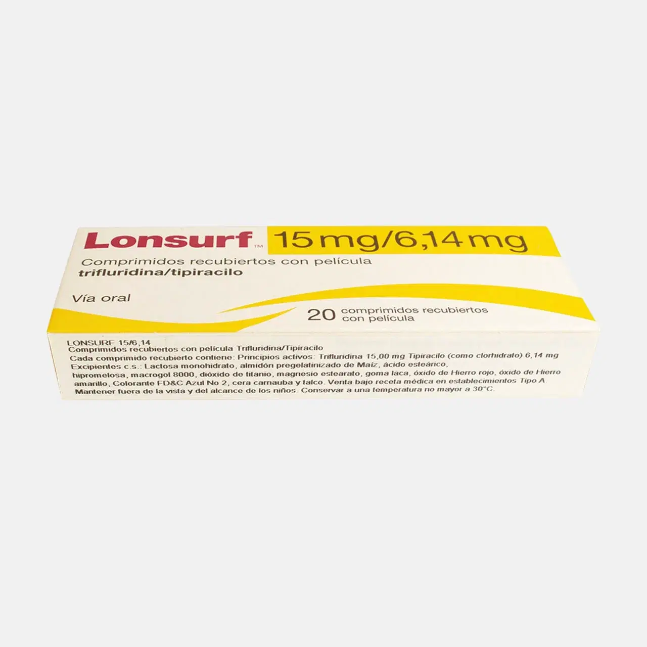 Lonsurf 15/6.14mg 20 Comp. – vista 2
