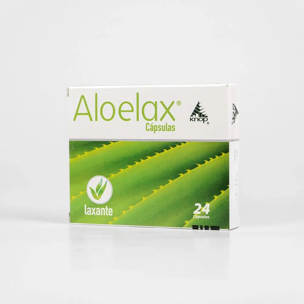 Aloelax 130mg/130mg 24 Cap. – vista 2