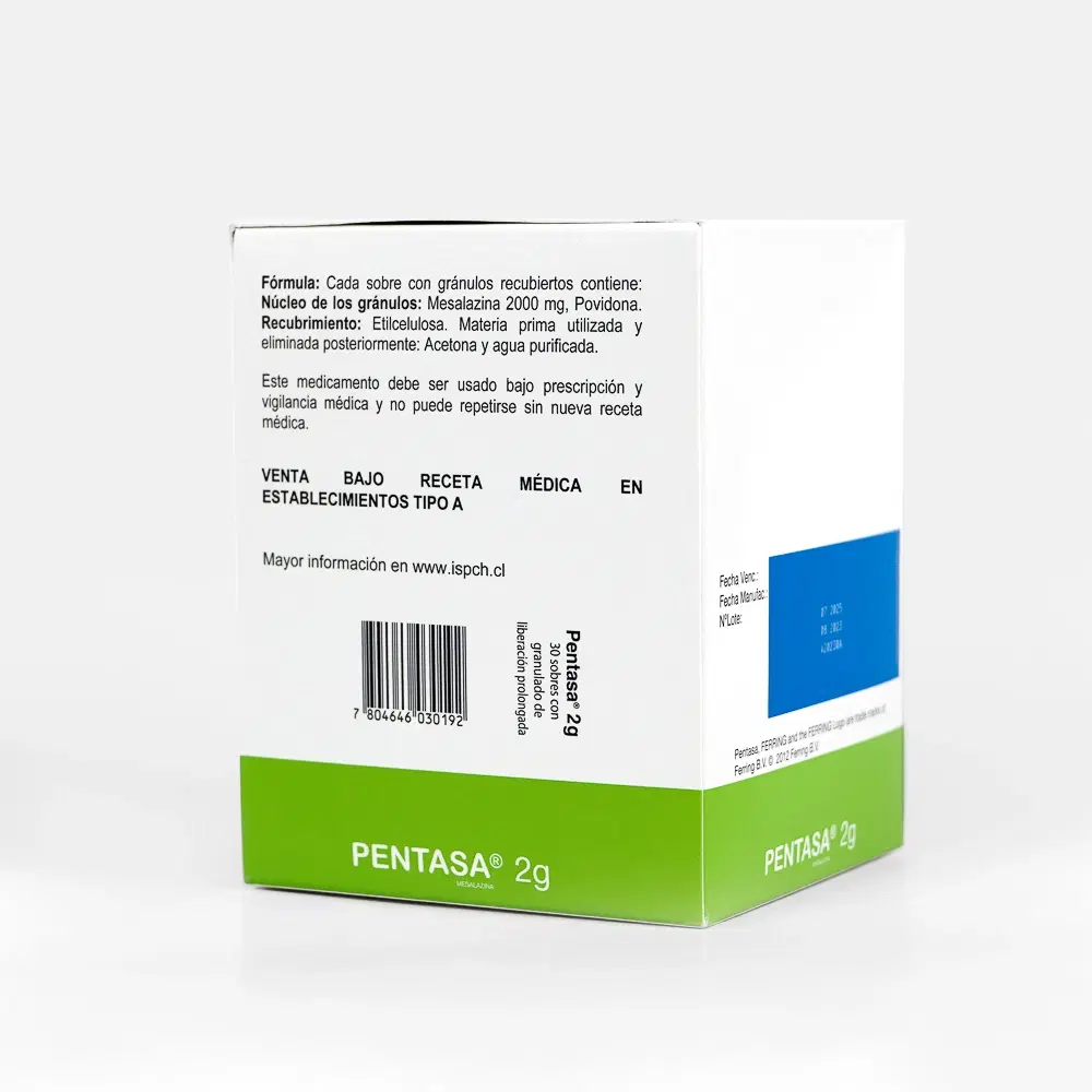Pentasa 2g 30 Sobres – vista 2