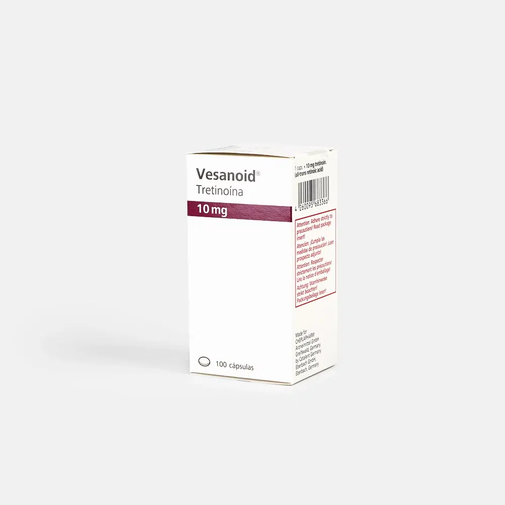 Vesanoid 10mg 100 Cap. – vista 1