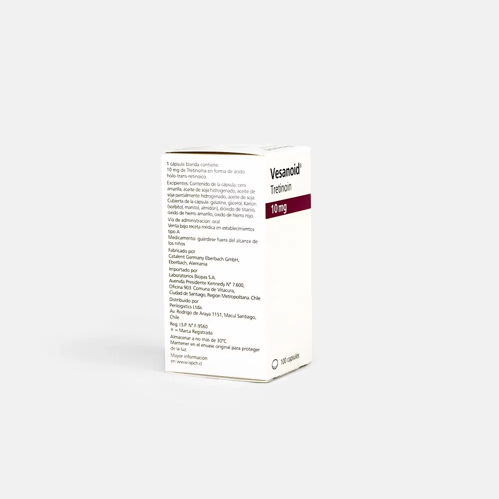 Vesanoid 10mg 100 Cap. – vista 2