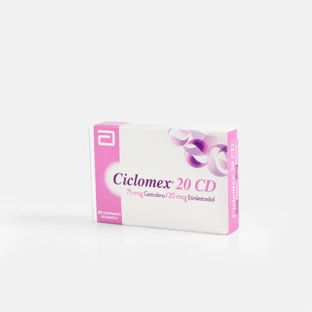 Ciclomex 20 CD 75mcg/20mcg 28 Comp.Rec.