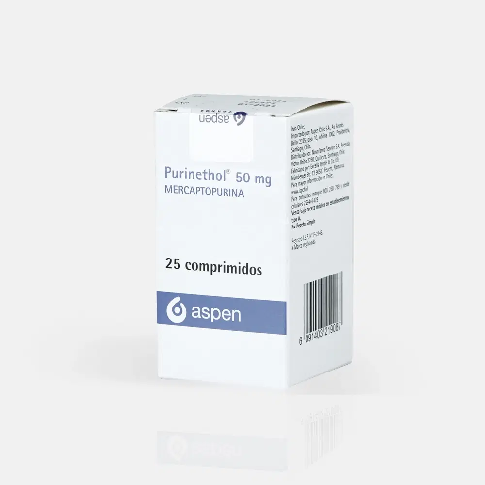 Purinethol 50mg 25 Comp. – vista 1