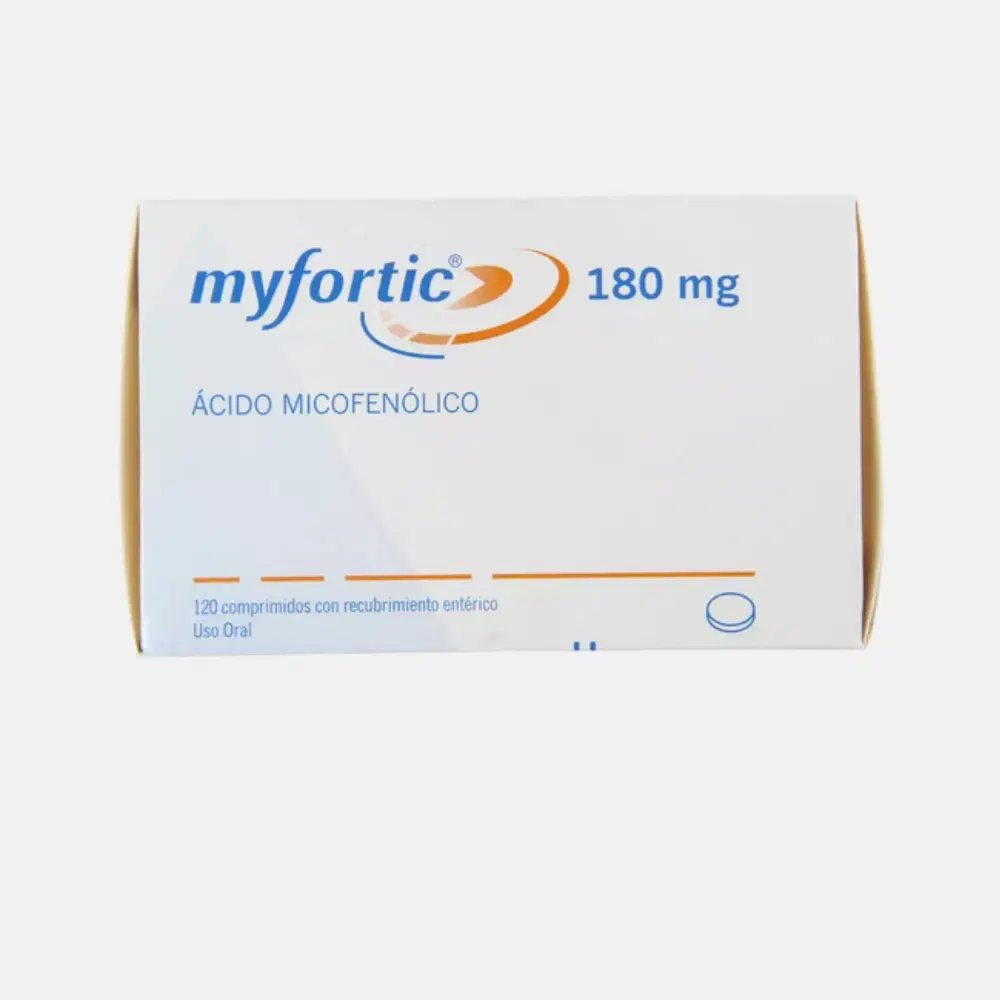 Myfortic 180mg 120 Cap.