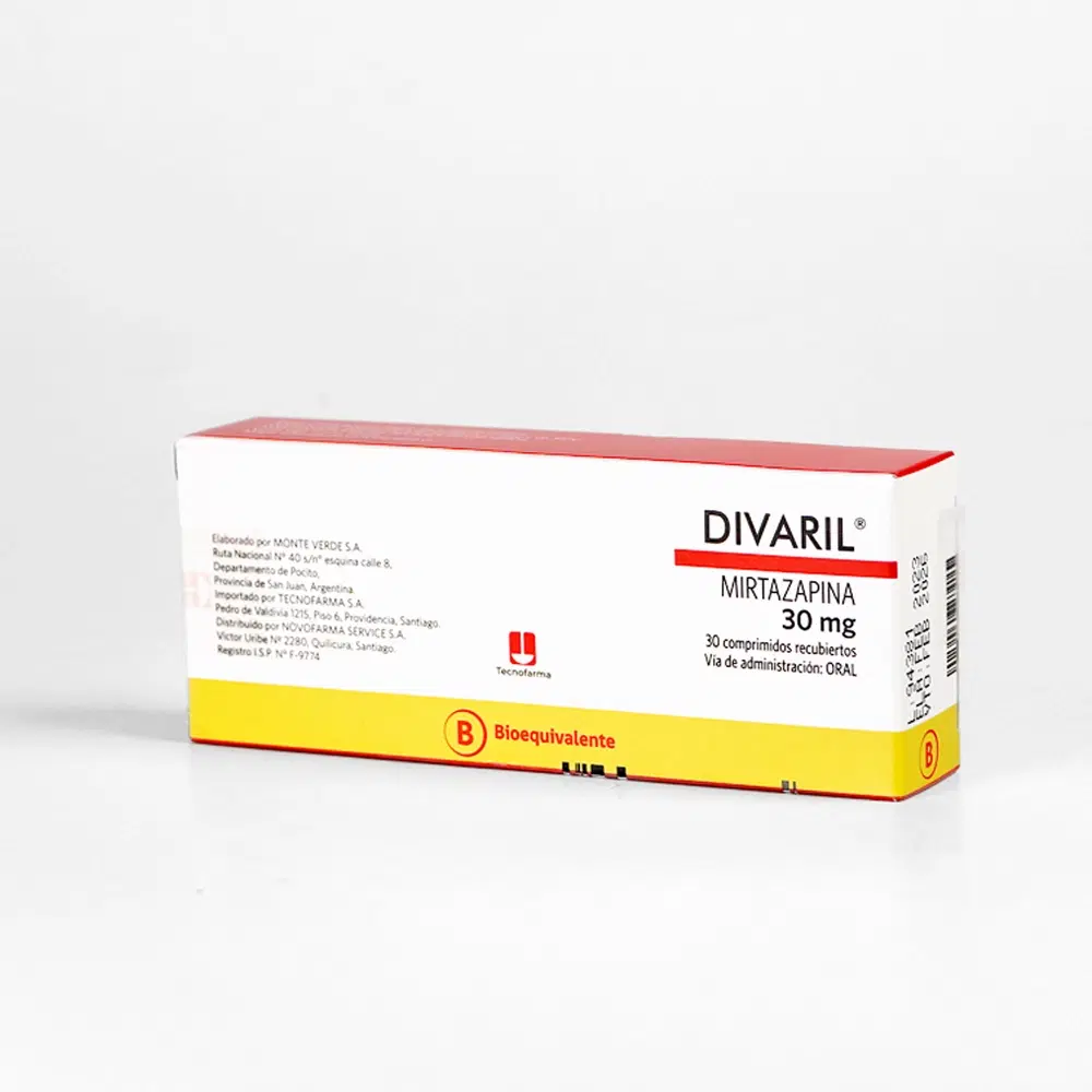 Divaril 30mg 30 Comp.Rec. – vista 1