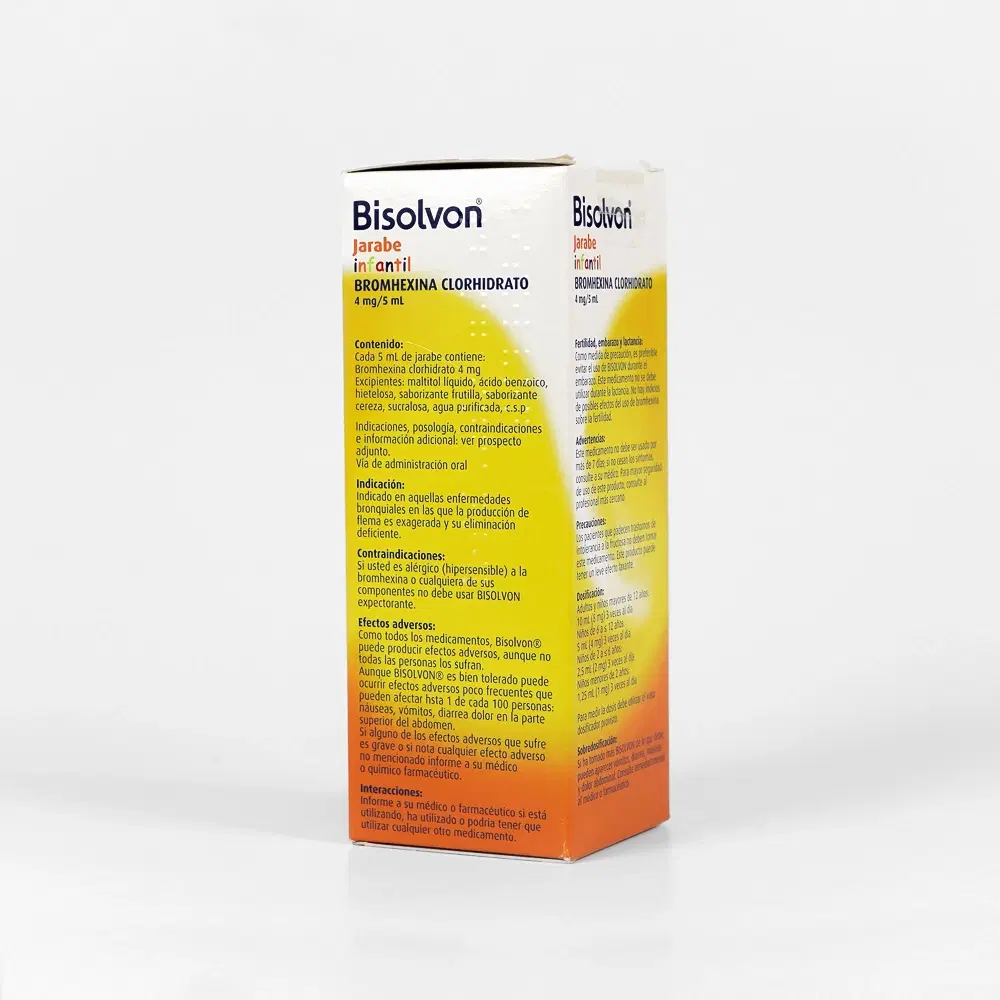 Bisolvon Infantil 4mg/5ml 125ml Jbe. – vista 2