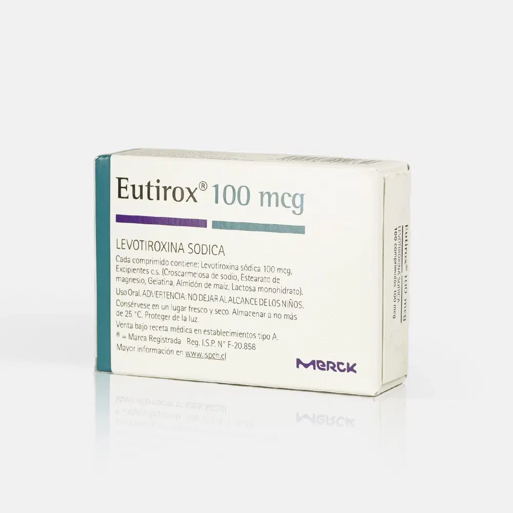 Eutirox 100mcg 100 Comp. – vista 2