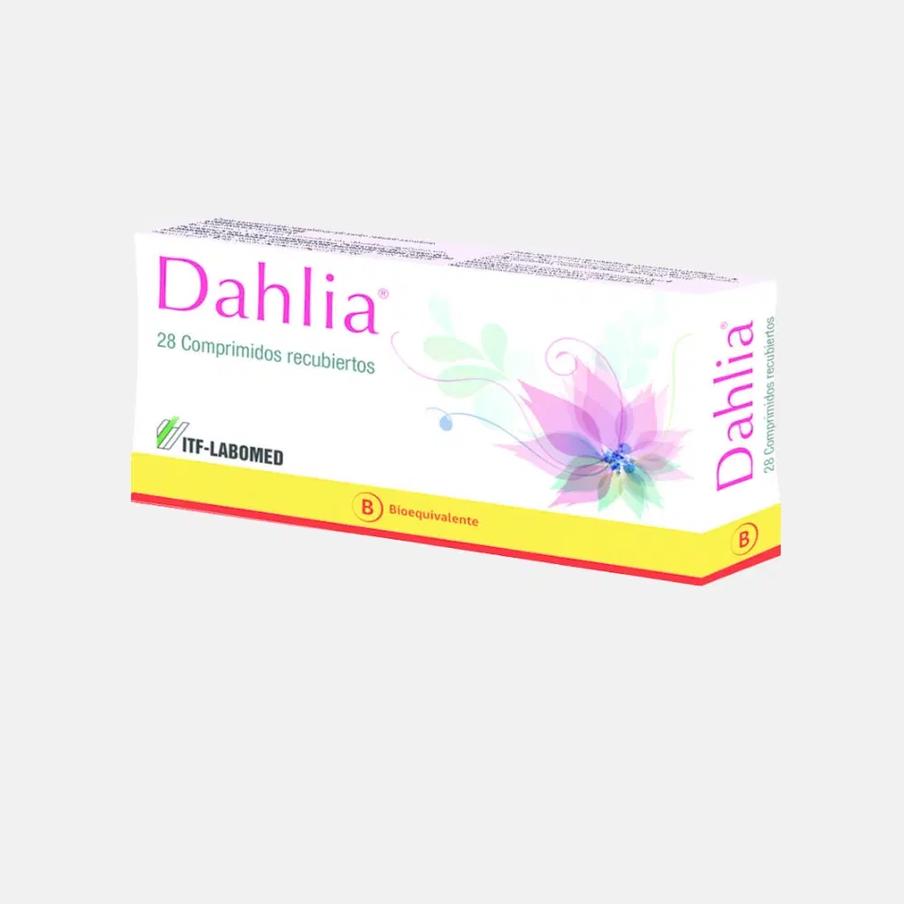 Dahlia Etinilestradiol / Drosperidona 0,03/3 mg 28 comprimidos recubiertos