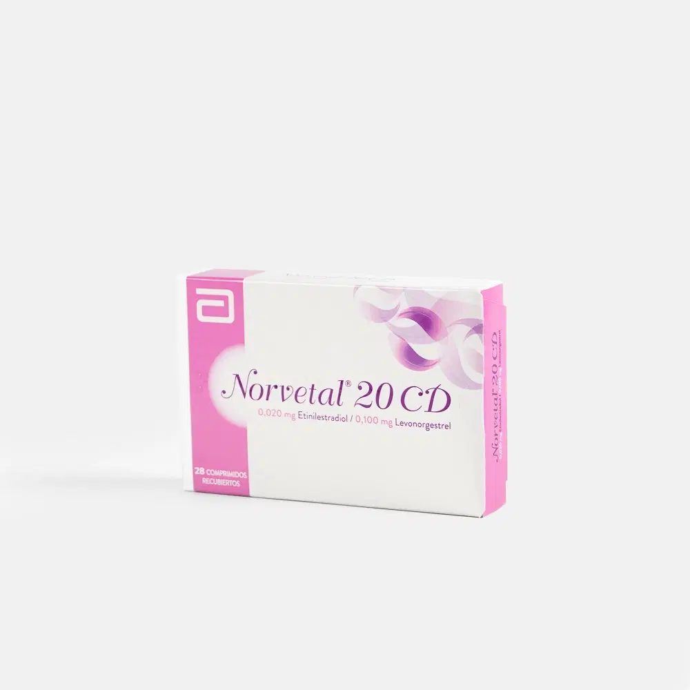 Norvetal 20 CD 0,020mg/0,100mg 28 Comp.Rec. – vista 1