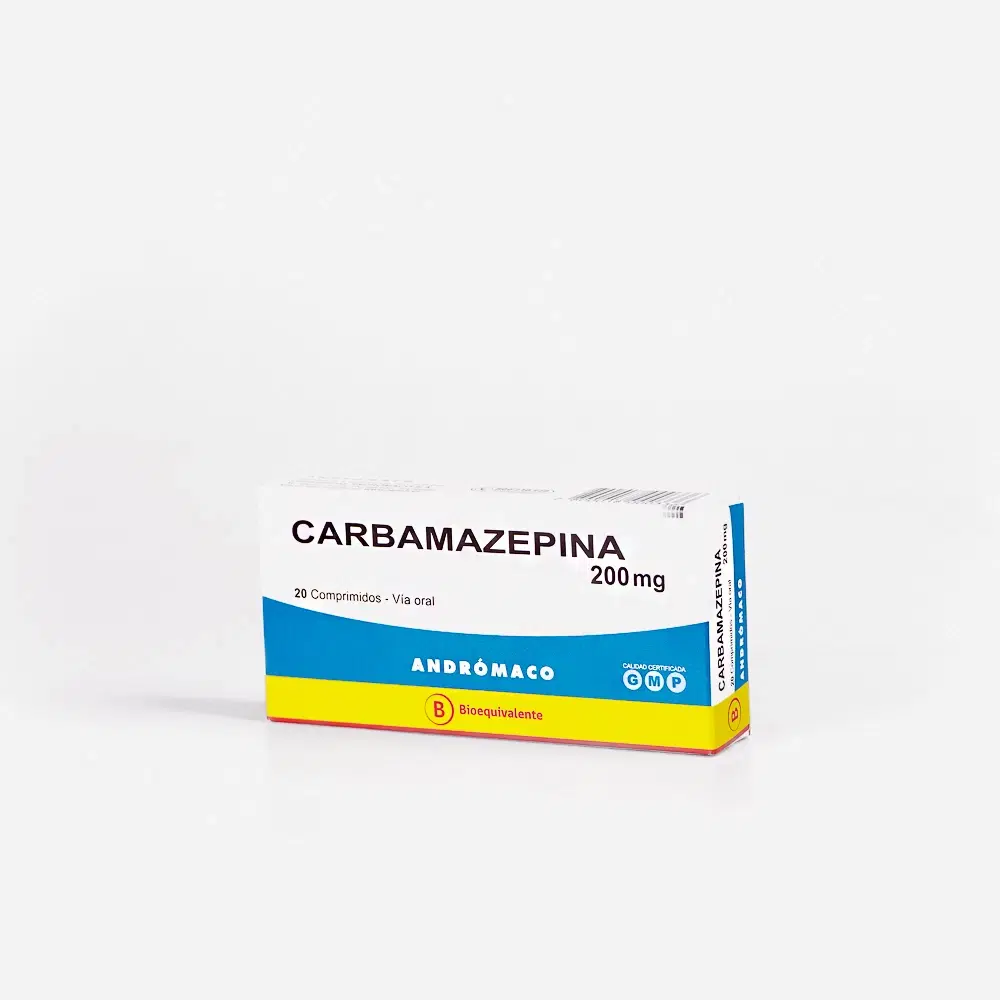 Carbamazepina 200mg 20 Comp. – vista 2