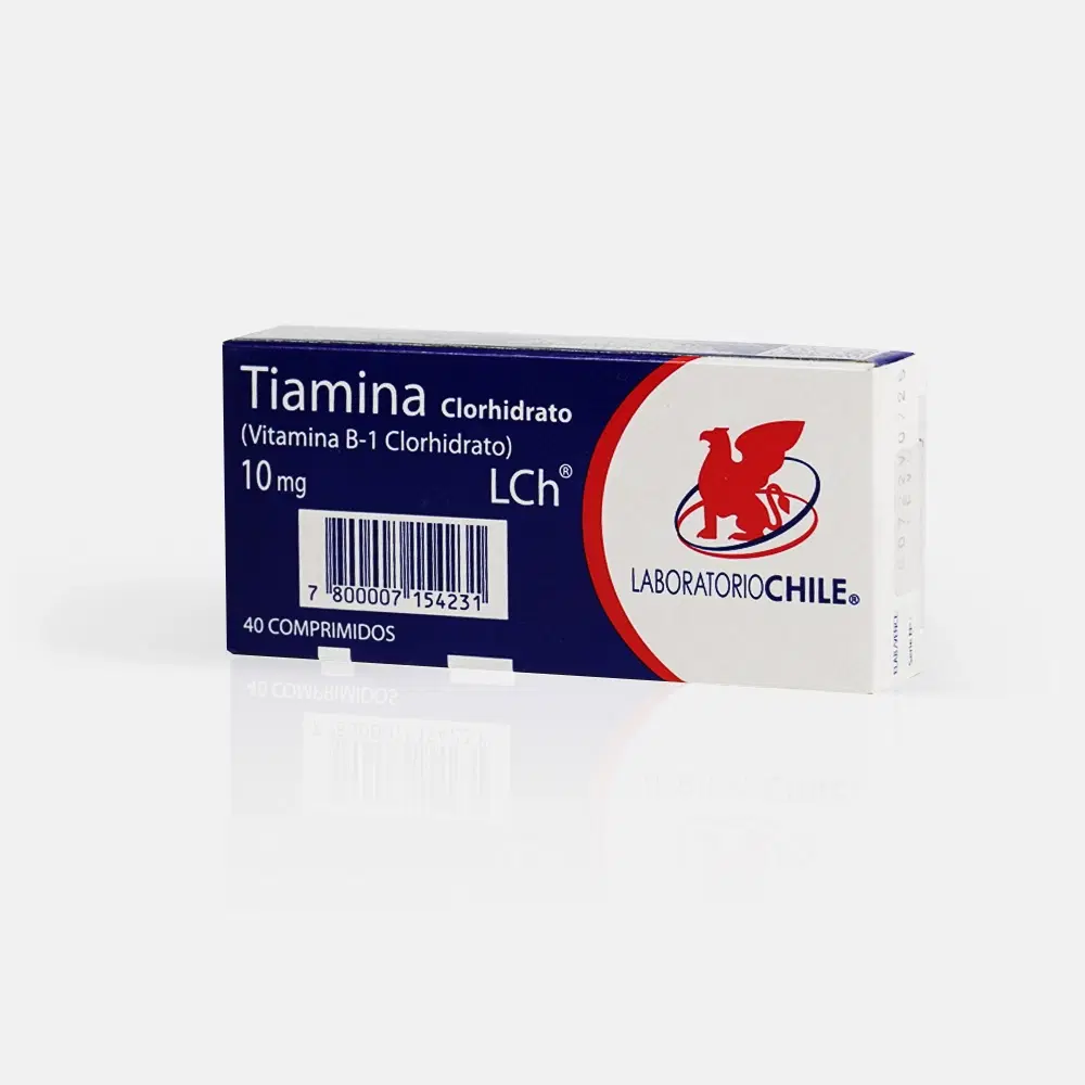 Tiamina 10mg 40 Comp. – vista 1