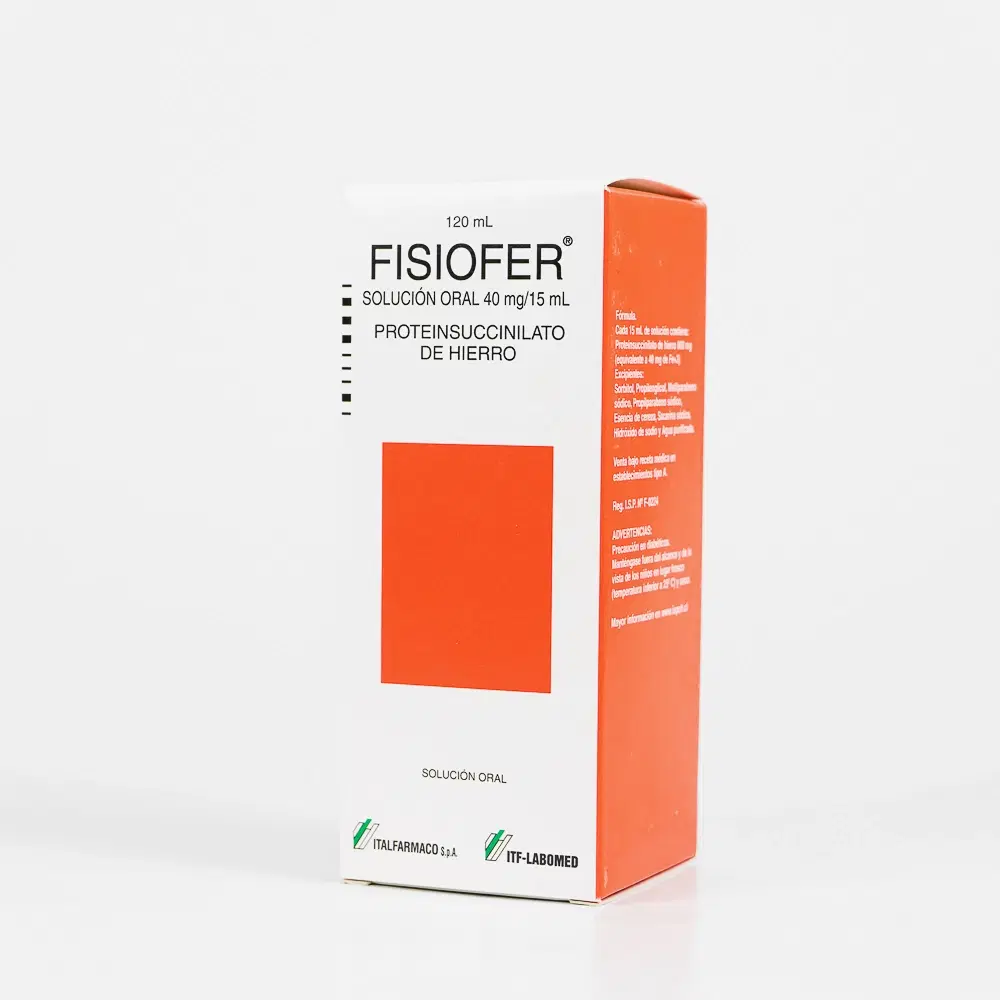 Fisiofer 40mg/15ml 120ml Jbe. – vista 2