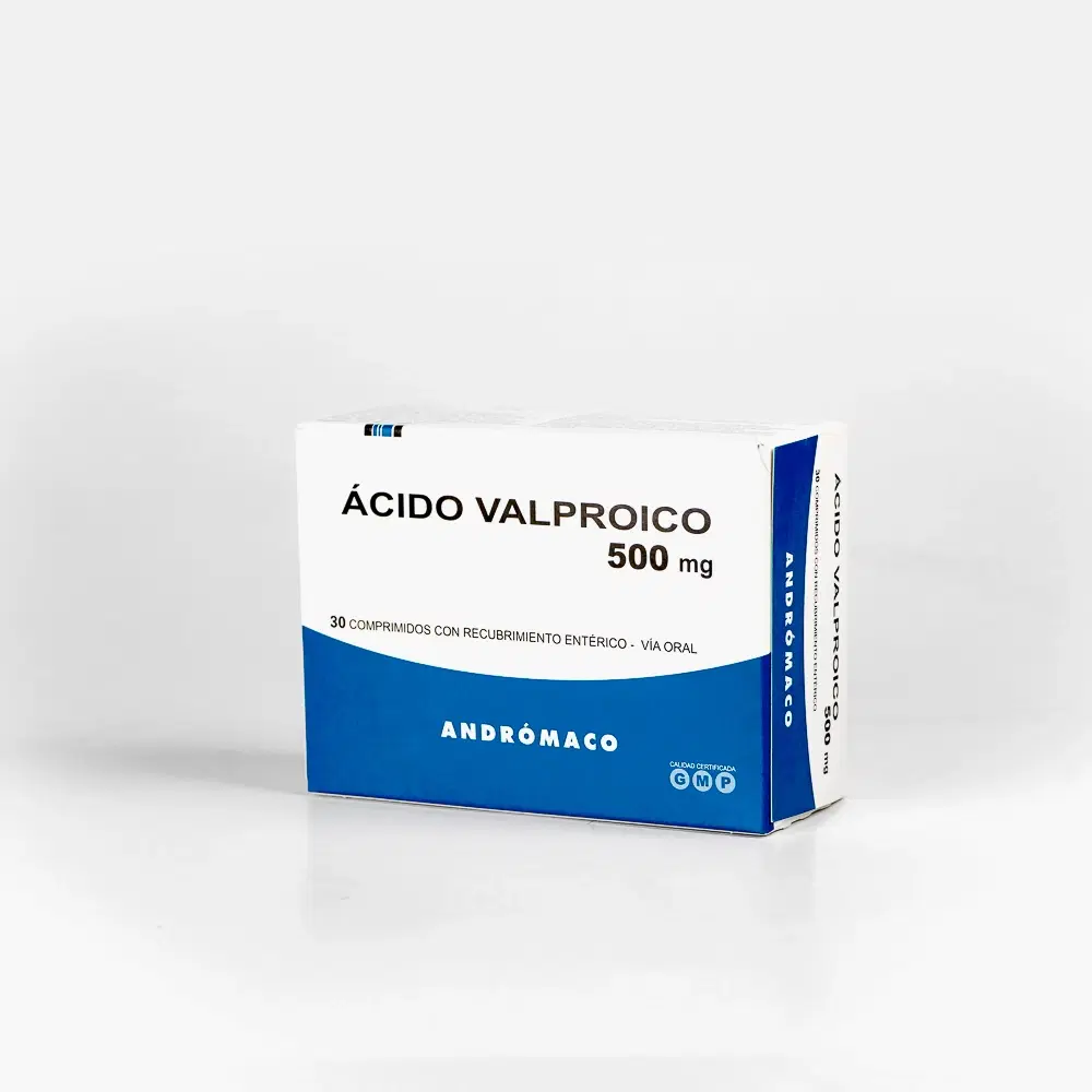 Ácido Valproico 500mg 30 Comp. – vista 1