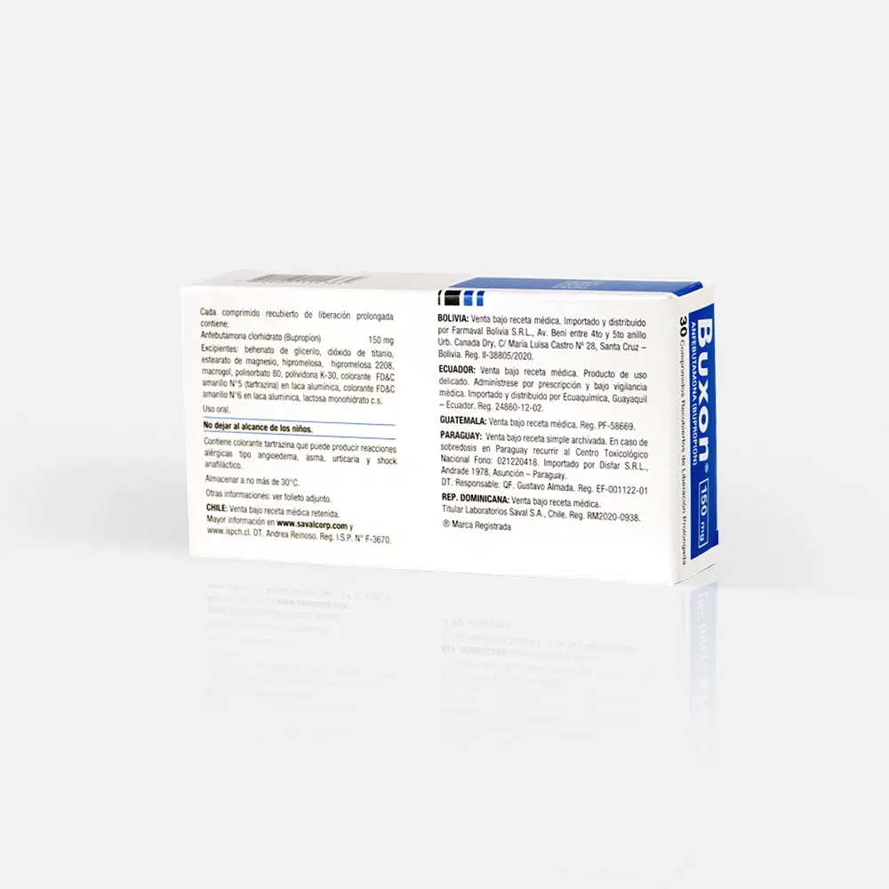 Buxon 150mg 30 Comp.Rec. – vista 2
