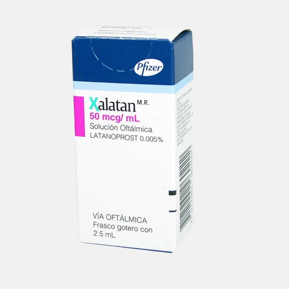 Xalatan Latanoprost 0,005% 50mcg/ml solución oftálmológica