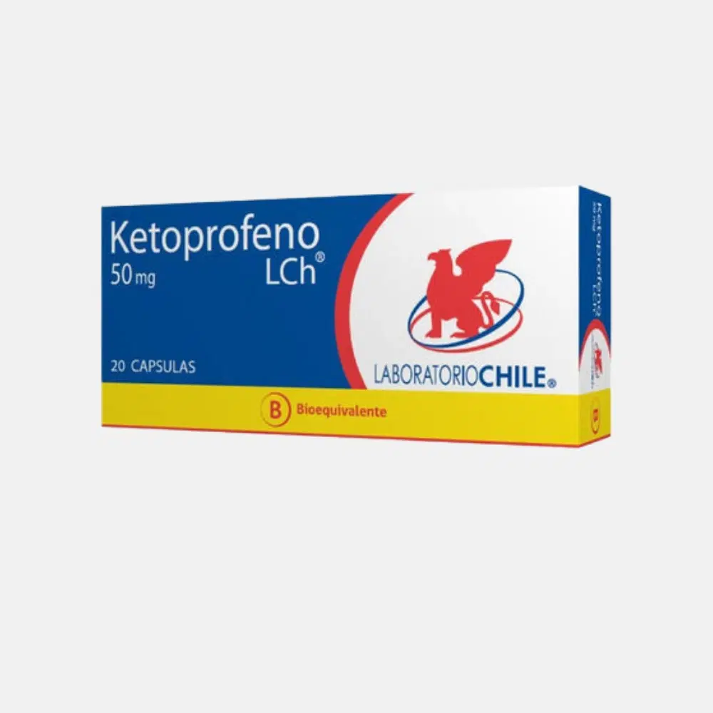 Ketoprofeno 50mg 20 Cap.