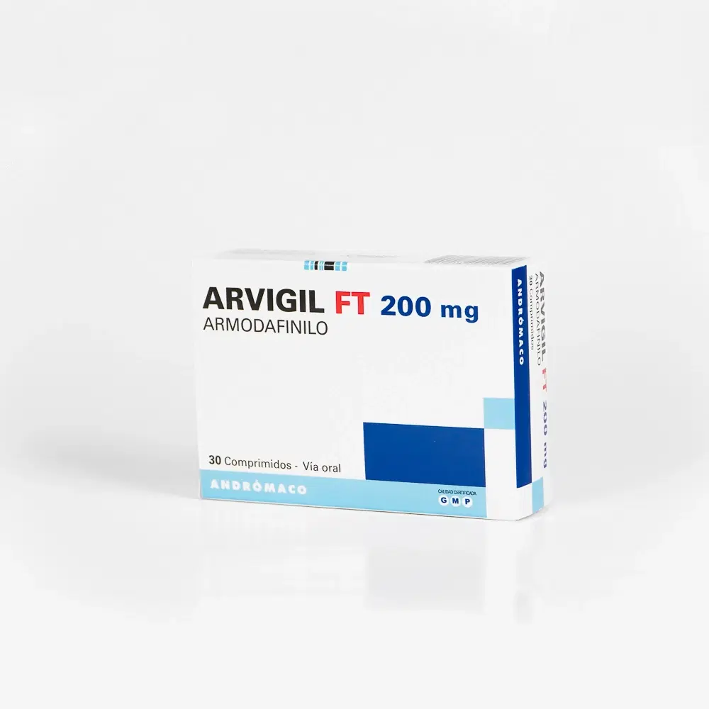 Arvigil FT Armodafinilo 200 mg 30 comprimidos – vista 1