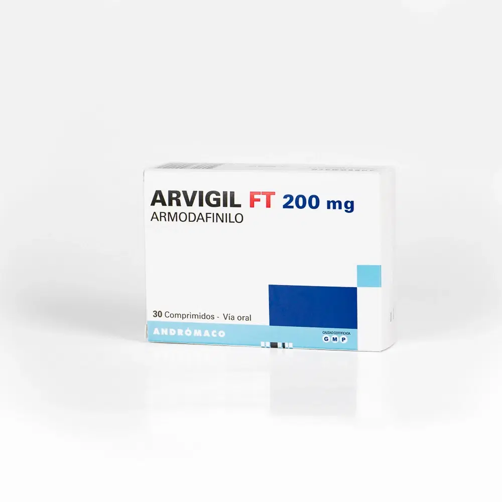 Arvigil FT Armodafinilo 200 mg 30 comprimidos – vista 2