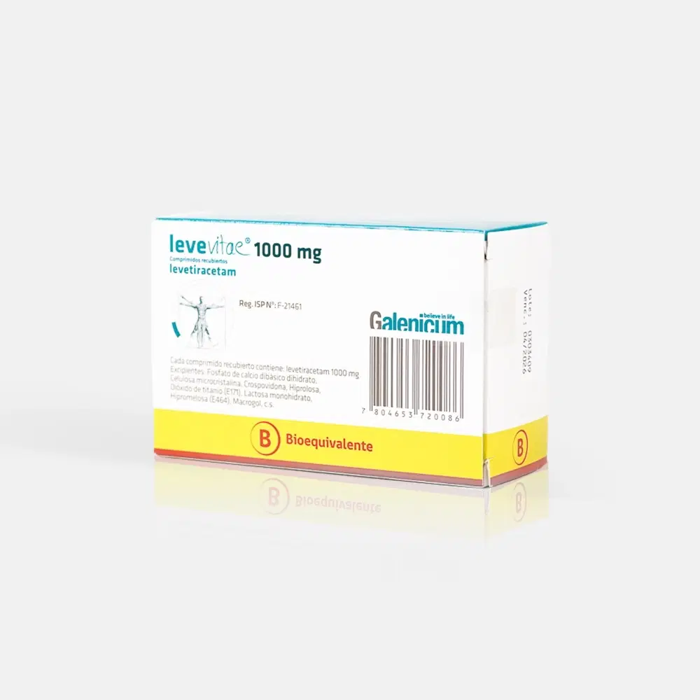 Levevitae 1000mg 30 Comp.Rec. – vista 2