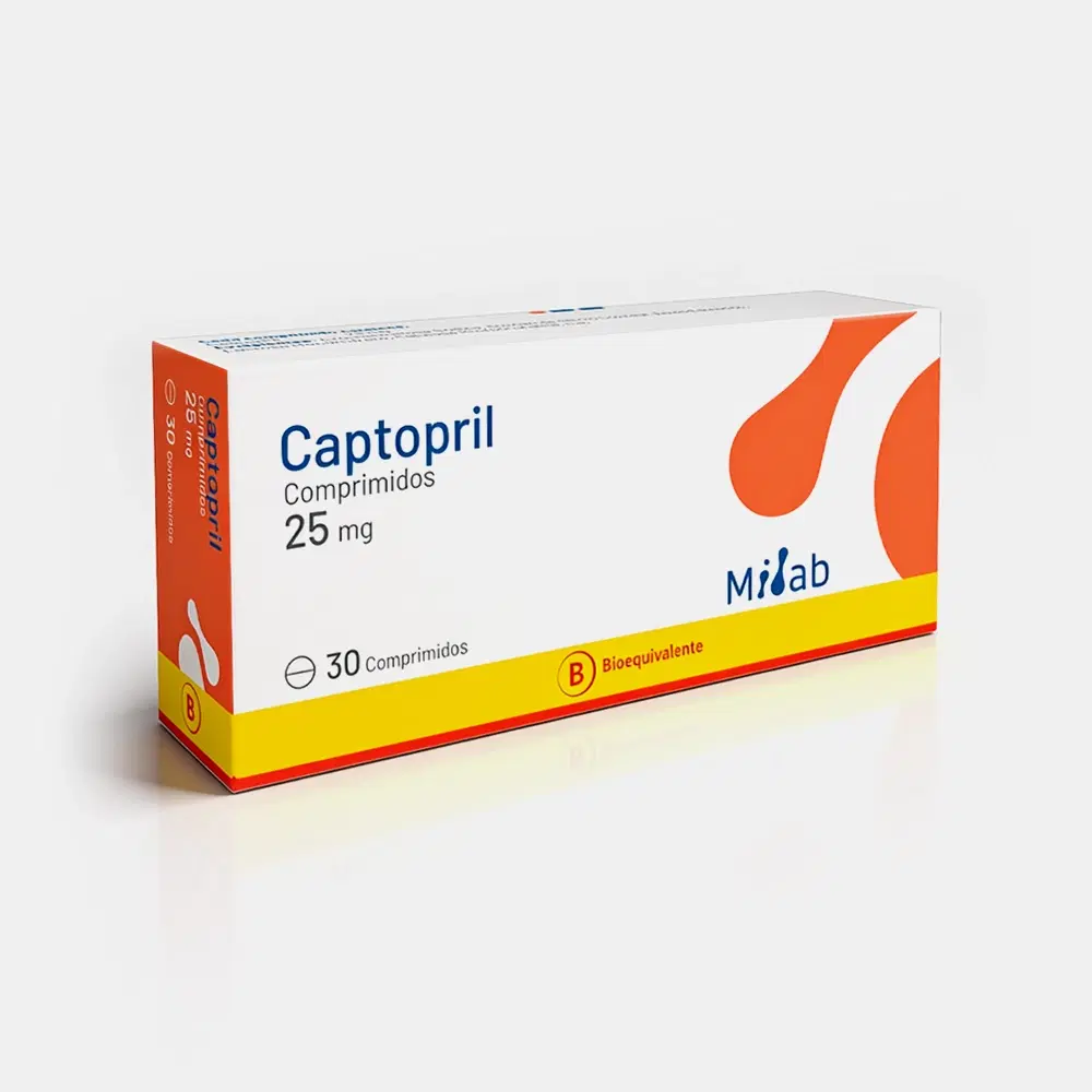 Captopril 25mg 30 Comp.