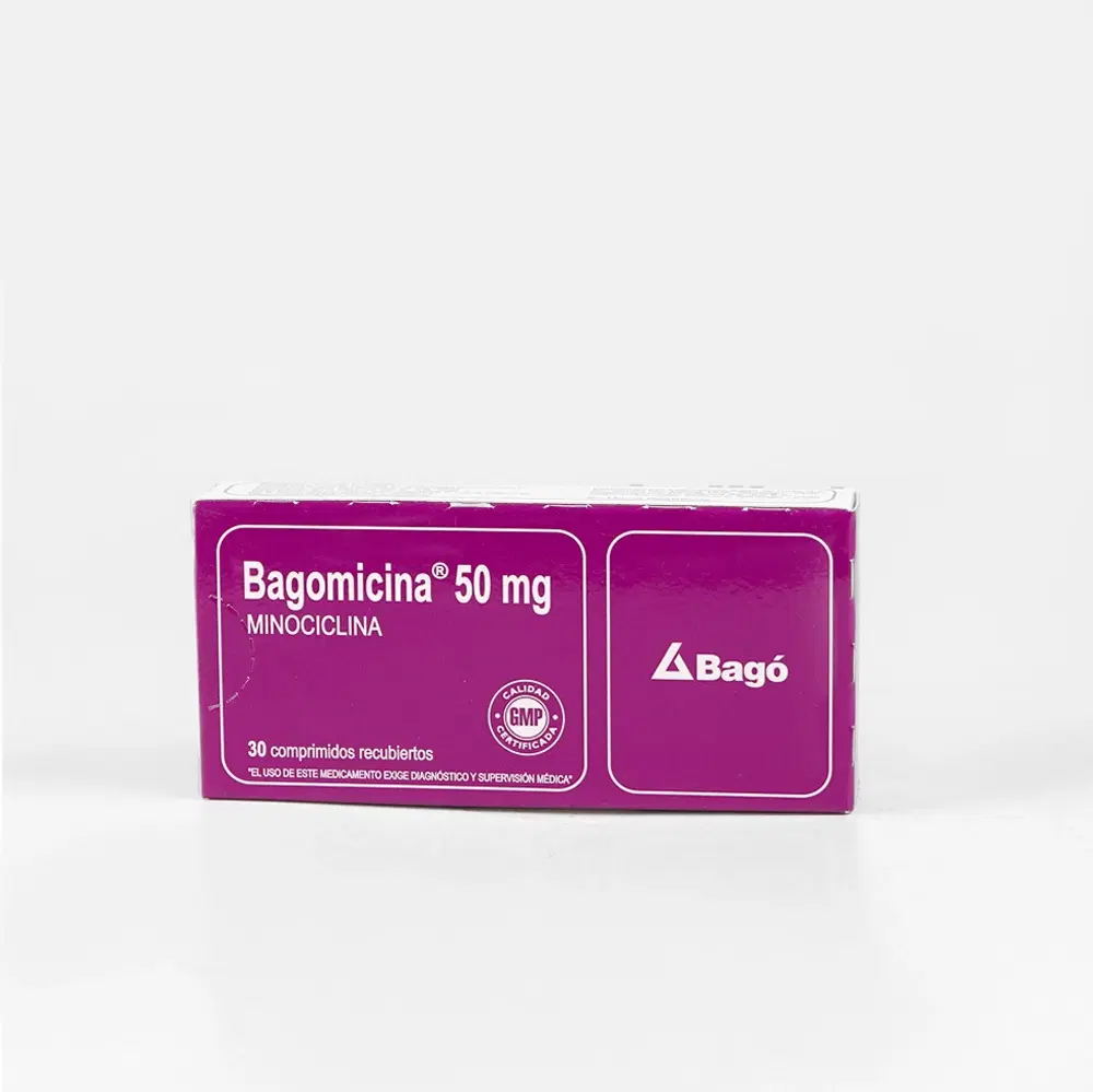 Bagomicina 50mg 30 Comp.Rec. – vista 1