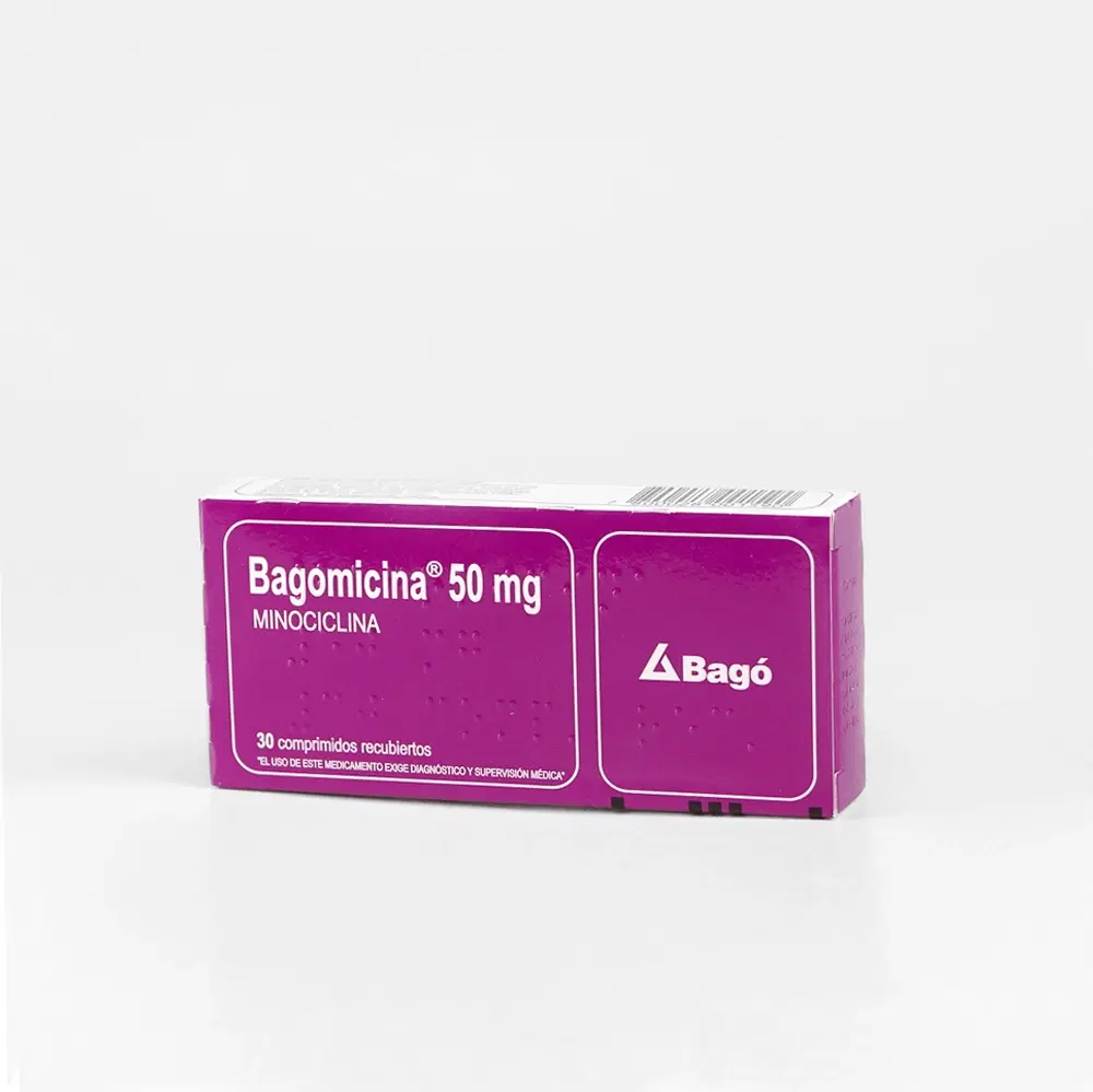 Bagomicina 50mg 30 Comp.Rec. – vista 2