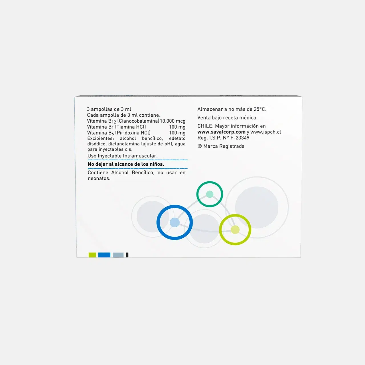 Tol 12 Forte 10mg/100mg/100mg 3 Amp. – vista 2