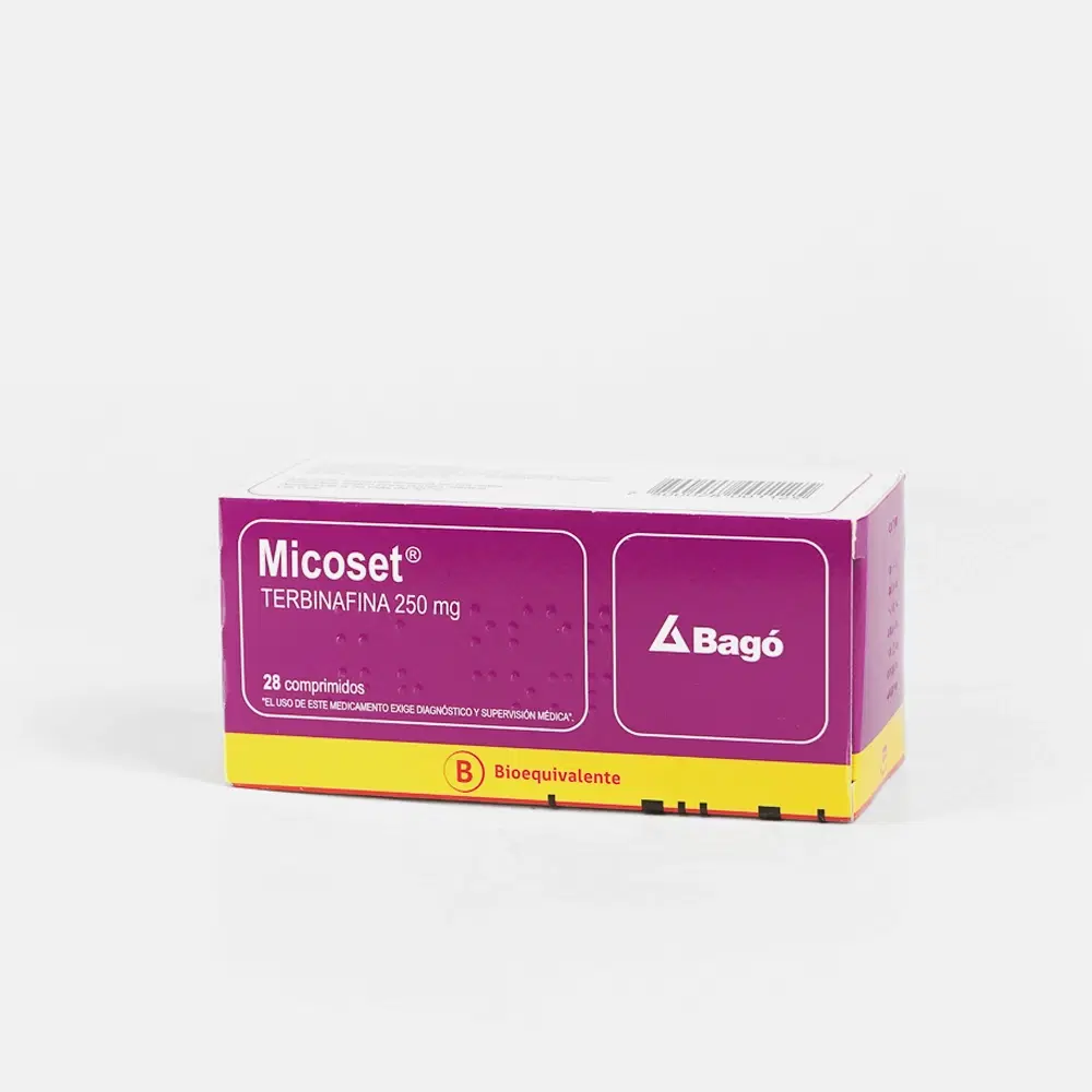 Micoset 250mg 28 Comp. – vista 1