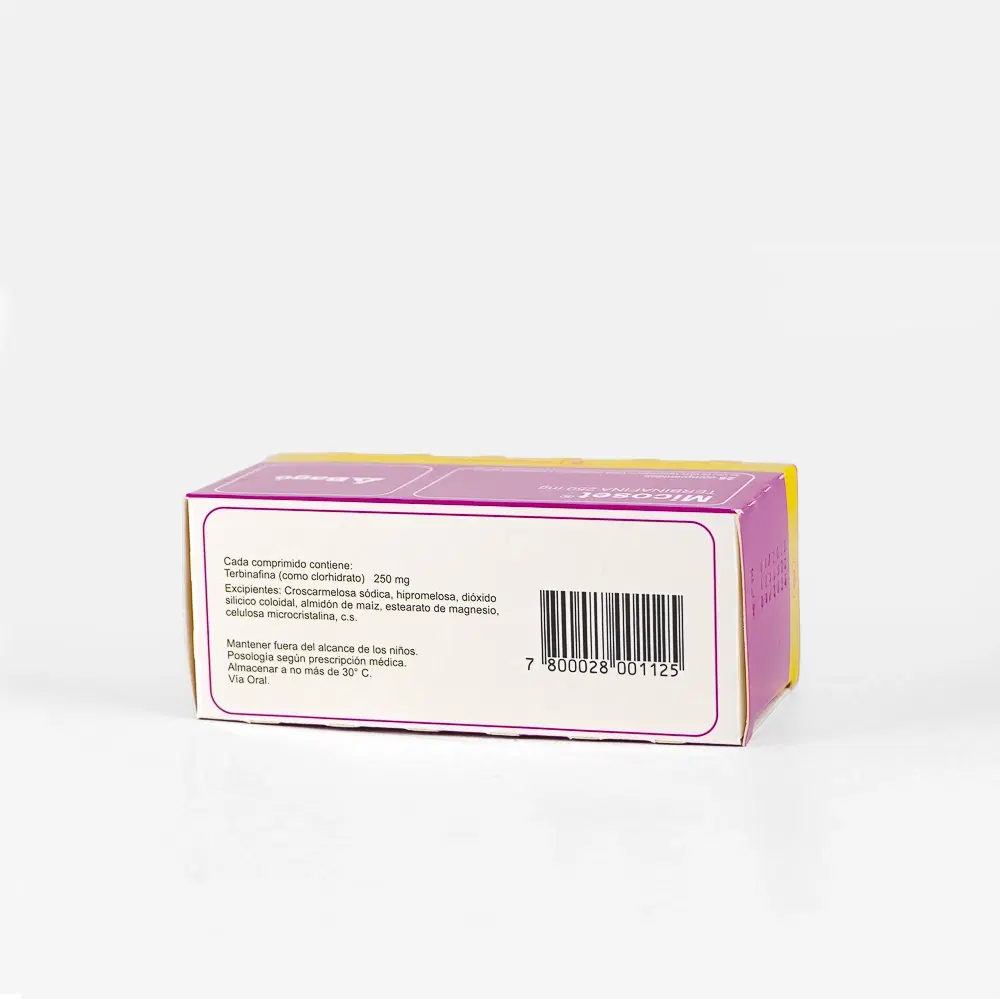 Micoset 250mg 28 Comp. – vista 2