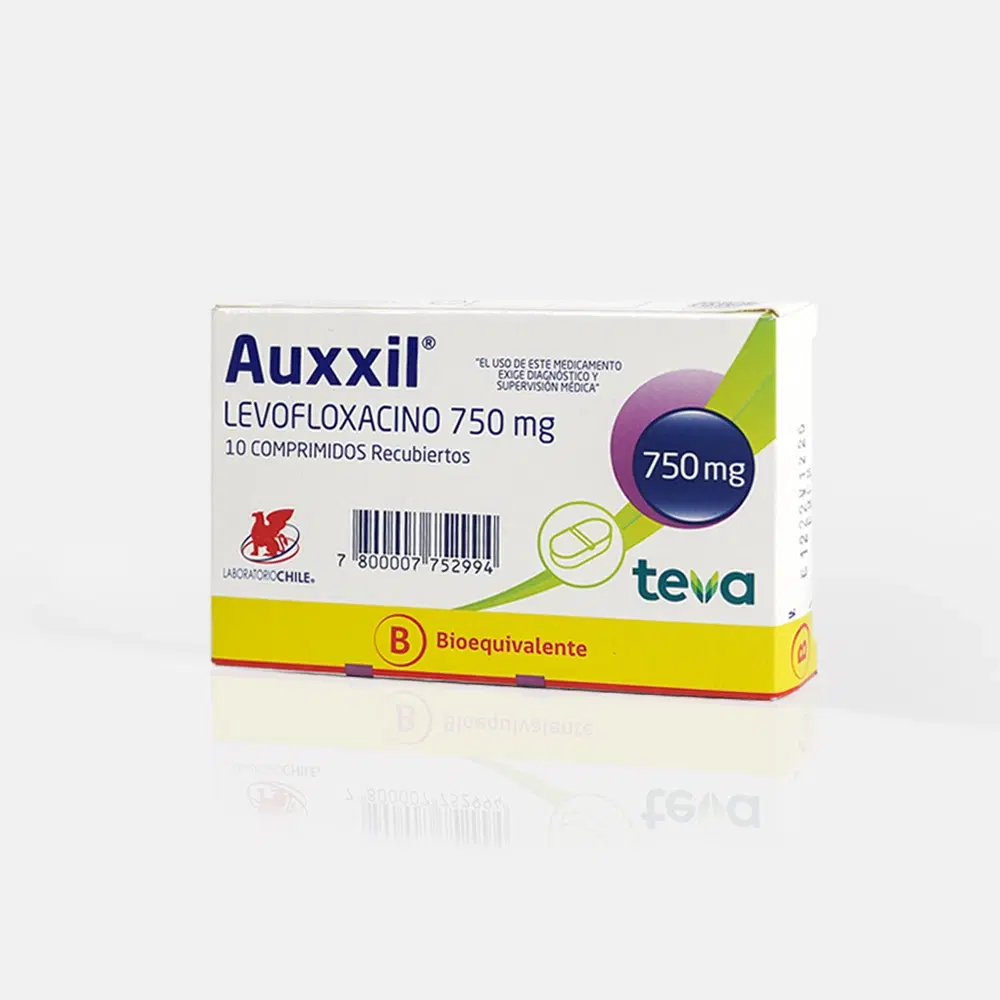 Auxxil 750mg 10 Comp.Rec. – vista 1