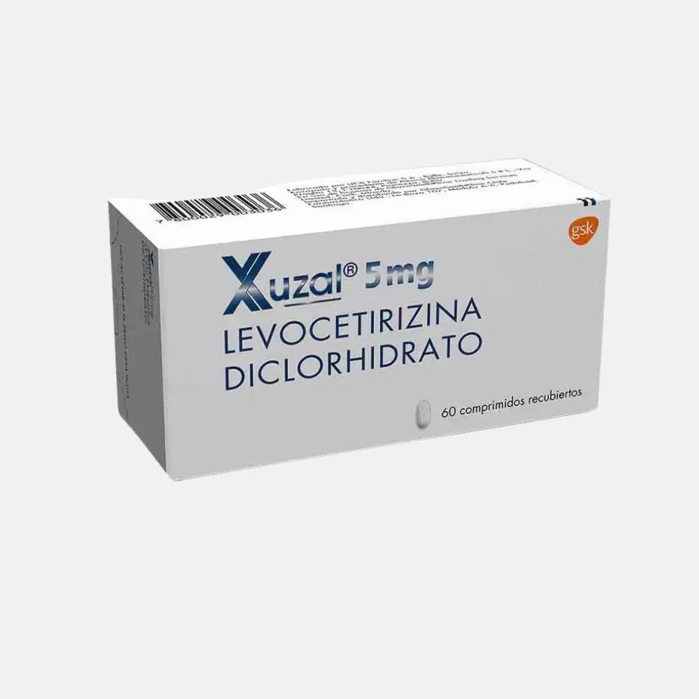 Xuzal Levocetirizina 5 mg 60 comprimidos recubiertos