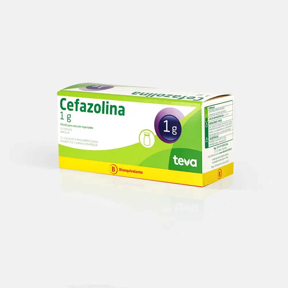 Cefazolina 1g 10 Fa. – vista 1