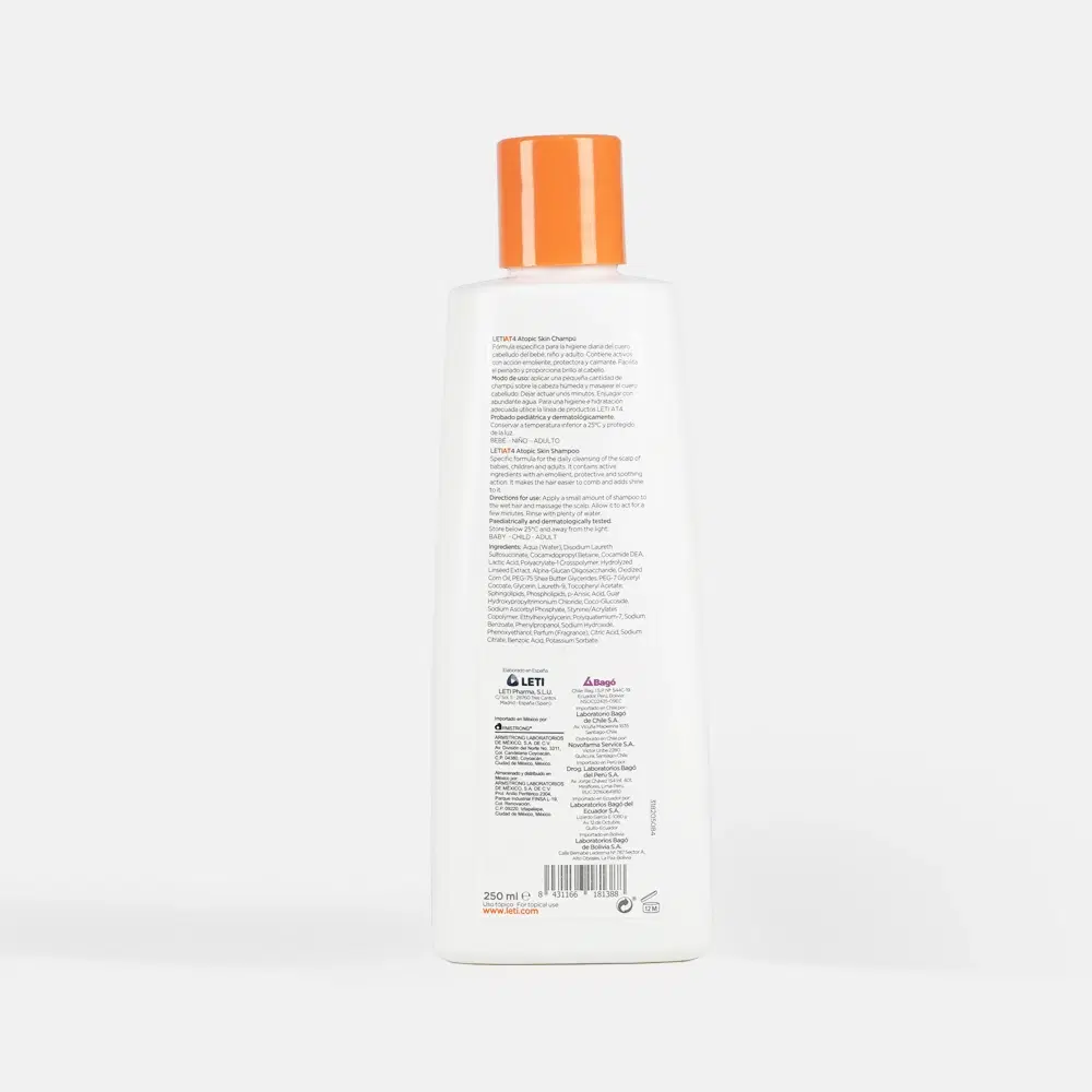 Leti At4 Shampoo 250ml – vista 2