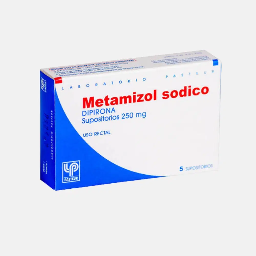 Metamizol Sódico 250mg 5 Sup.
