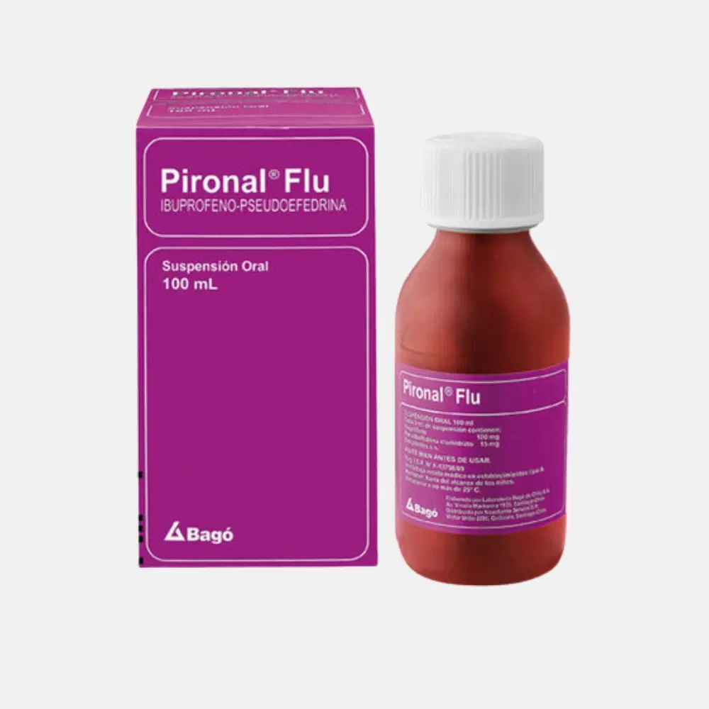 Pironal Flu 100mg/15mg 100ml Sol. Oral
