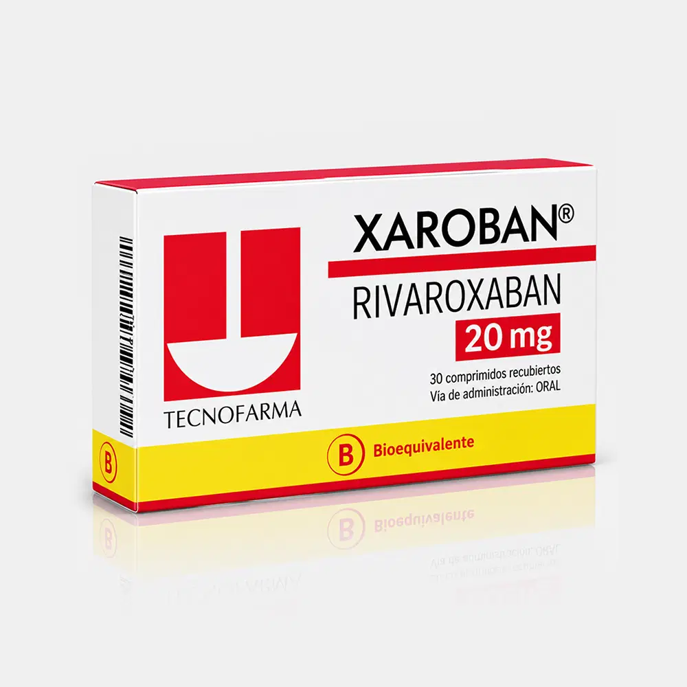 XAROBAN  20 MG X 30 COM REC